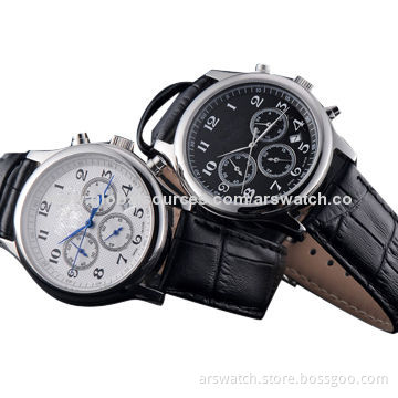 Chronograph Wristwatches, 361L Stainless Steel Case, 5ATM Waterproof